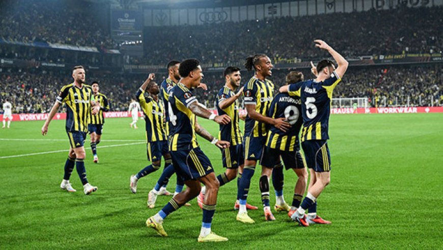 Fenerbahçe'de bu sezon bir ilk!
