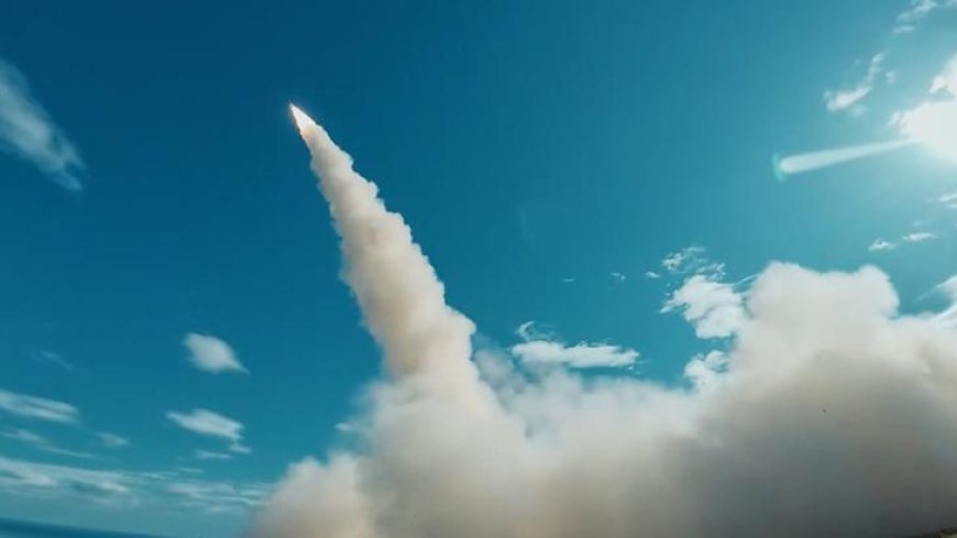 Milli füze TAYFUN'dan tam isabet! Görüntüler nefes kesti