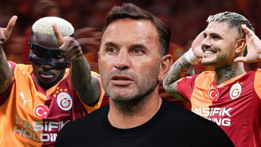 Icardi durdurulamadı, Osimhen rekoru yakaladı! Okan Buruk'tan sıra dışı başarı