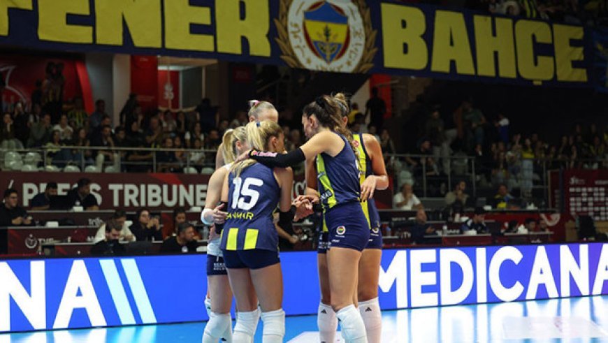 Fenerbahçe, Beşiktaş'a set vermedi!