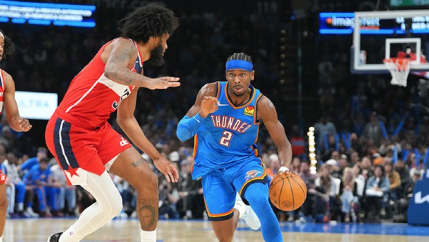 Shai Gilgeous-Alexander 31 sayı attı, Thunder 6'da 6 yaptı!