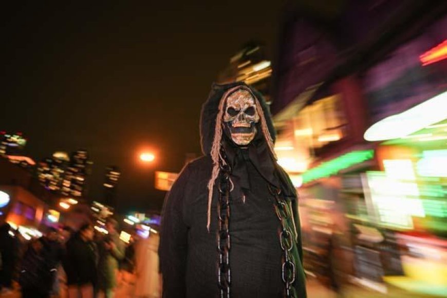 Korku filmi gibi görüntüler! İşte dünyadan Cadılar Bayramı manzaraları