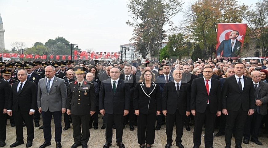 ULU ÖNDER ATATÜRK TEKİRDAĞ’DA MİNNETLE ANILDI