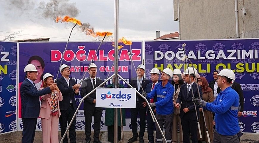 YULAFLI MAHALLESİ DOĞALGAZA KAVUŞTU!