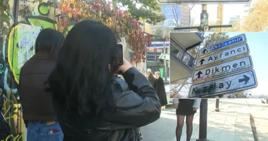 Ankara’da gençler neden tabelalara asılıyor?