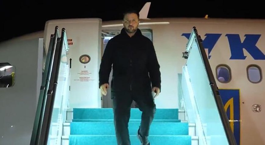 Ukrayna Devlet Başkanı Zelenskiy, Ankara'da! Cumhurbaşkanı Erdoğan ile görüşecek