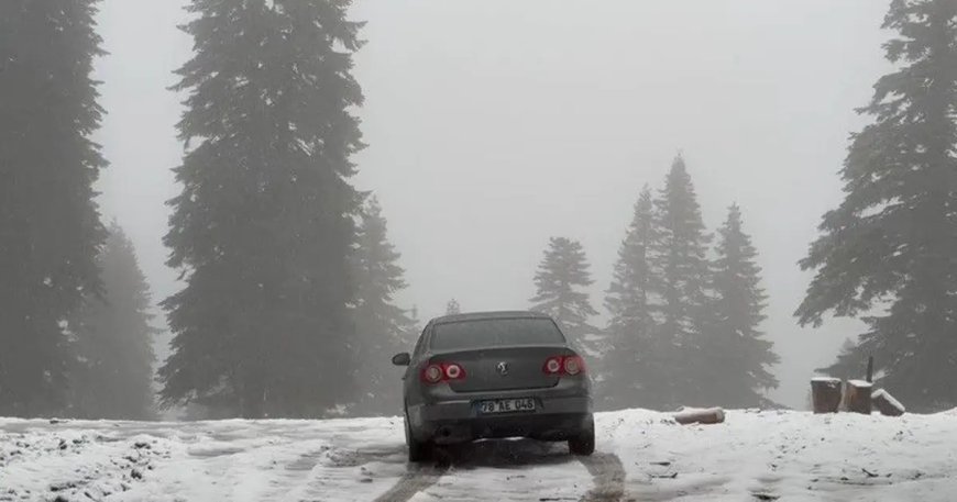 Hafta sonuna dikkat! Meteorolojiden kar uyarısı