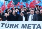 TÜRK METAL SENDİKASI UYUŞMAZLIK SONRASI İLK EYLEMİNİ GERÇEKLEŞTİRDİ