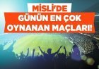Kocaelispor ve Dortmund iç sahada, Inter ise deplasmanda kazanır…İşte Misli’den Günün En Çok Oynanan Maçları