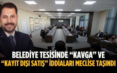 Belediye tesisinde “Kavga” ve “Kayıt dışı satış” iddiaları meclise taşındı