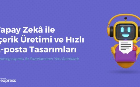 Yapay zeka ile içerik üretimi ve hızlı e-posta tasarımları