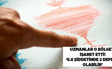 SON DAKİKA HABERLER: Uzmanlar o bölgeyi işaret etti! '700 yıldır biriken stres var, 8.8 şiddetinde iki deprem olabilir'
