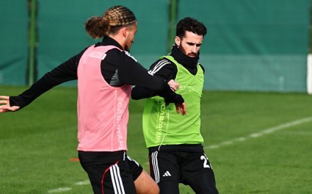 Beşiktaş'ta Rafa Silva'da mutlu son! 1 ay sonra takımla çalıştı