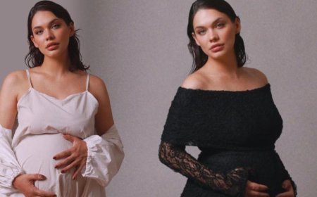 Beste Kökdemir anne olmanın heyecanını yaşıyor! Oğluyla ilk kare