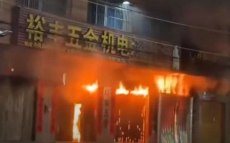 SON DAKİKA HABERLER: Çin'de yangın faciası! 12 kişi hayatını kaybetti