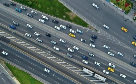 Türkiye'de taşıtlar 5 yılda 1,7 trilyon kilometre yol katetti