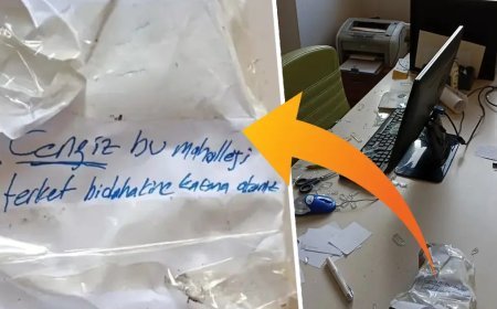 Aile sağlığı merkezine taşlı saldırı! Doktora taşa sarılı tehdit notu bıraktılar