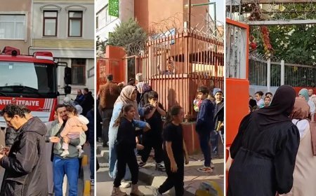 Okulda duman paniği! Öğrenciler tahliye edildi, veliler okula koştu