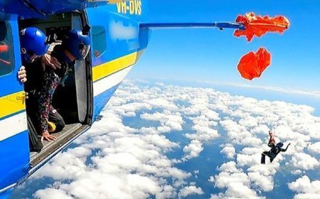 Havada kabusu yaşadı! Paraşütü uçağın kuyruğuna takıldı, 4 bin 600 metre yüksekte asılı kaldı