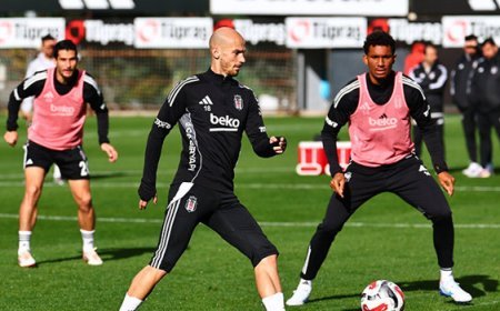 Beşiktaş, Trabzonspor maçının hazırlıklarına devam etti