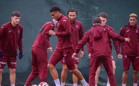 Trabzonspor, Beşiktaş maçı öncesi kenetlendi