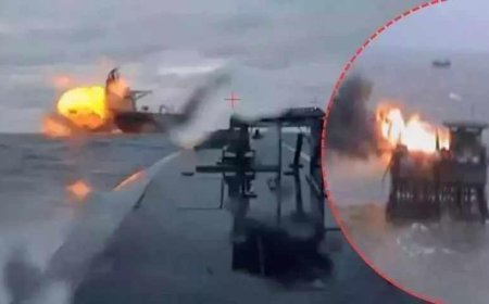 Hazar Denizi'ndeki saldırı sonrası Ukrayna'dan açıklama! 'Askeri teçhizat taşıyordu'