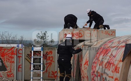 Tekirdağ'da çevik kuvvete afet anında enkazda arama kurtarma eğitimi