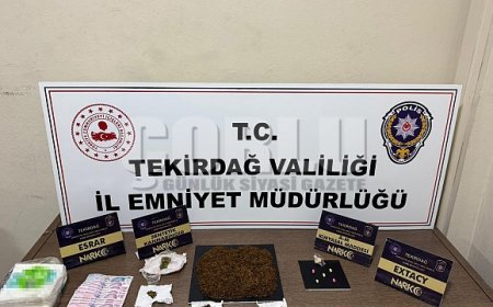 Tekirdağ’da uyuşturucu operasyonlarında 16 kişi tutuklandı