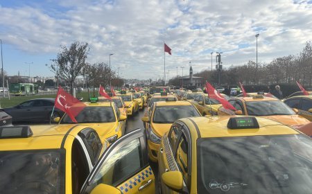 İstanbul'da taksicilerden korsan taşımacılığa tepki