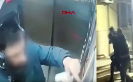 Atatürk’ün portresine tüküren kurye gözaltına alındı