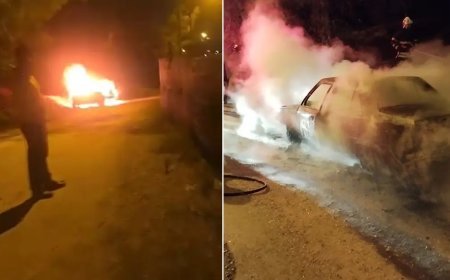 Adana'da park halindeki otomobilde patlama. 1 ölü