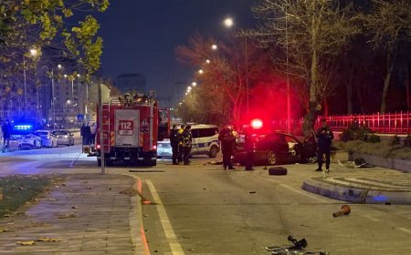 200 metre savrulan araçta 1 ölü, 1 ağır yaralı