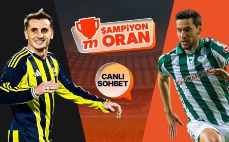 Fenerbahçe, Süper Lig'de Konyaspor'u ağırlayacak! Maçın heyecanı canlı sohbet ve Şampiyon Oranlar ile Misli'de