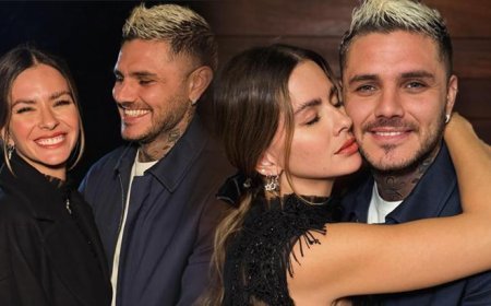 Boğaz'da aşka geldiler! Icardi ve sevgilisinden romantik kareler