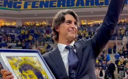 Fenerbahçe, eski basketbolcusu İbrahim Kutluay'ı onurlandırdı!
