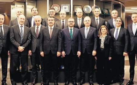 Merkez Bankası Başkanı TBB yönetimiyle buluştu