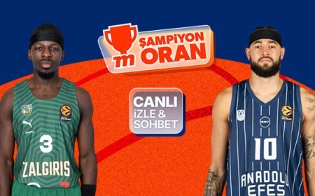 Anadolu Efes, EuroLeague'de Zalgiris karşısında! Maçın heyecanı canlı yayın, canlı sohbet ve Şampiyon Oranlar ile Misli'de