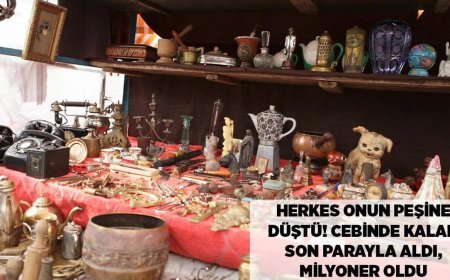 Herkes onun peşine düştü! Cebinde kalan son parayla pazardan aldı, milyoner oldu