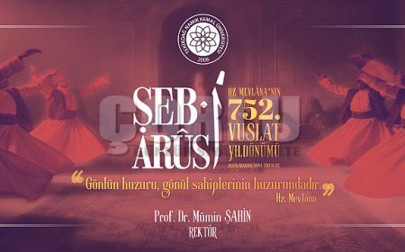 REKTÖR PROF. DR. MÜMİN ŞAHİN’DEN ŞEB-İ ARÛS MESAJI