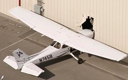 Böylesi görülmedi: Kaçırmaya çalıştığı uçakla havalanamadan kaza yaptı!