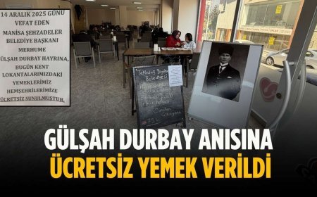 Gülşah Durbay anısına ücretsiz yemek verildi