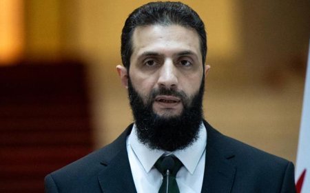 Suriye Cumhurbaşkanı Şara'dan X'teki ilk paylaşımında Cumhurbaşkanı Erdoğan'a teşekkür