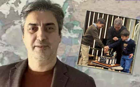 Kurtlar Vadisi'nin Polat Alemdar'ı Necati Şaşmaz'dan 54. yaş paylaşımı! Çocuklarının değişimi şaşırttı