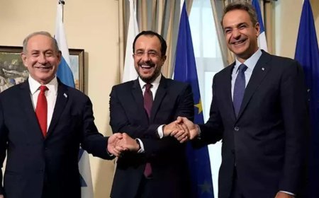 SON DAKİKA HABERLER: İsrail, Yunanistan ve Güney Kıbrıs bir araya geliyor: Masada Türkiye'ye karşı askeri plan var!