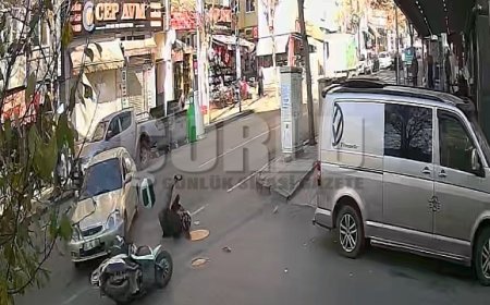 Çorlu'da otomobille motosiklet kafa kafaya çarpıştı: 1 yaralı