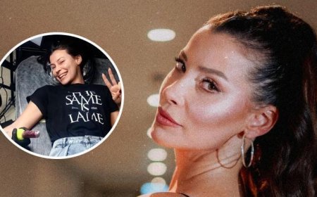 Müjde Uzman yaptırdığı dövme ile dillere düştü! 'Bizim geçmişi unutamama seviyesi'