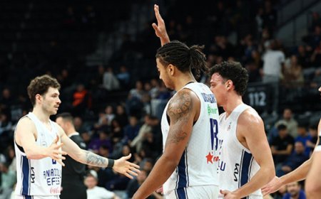 Anadolu Efes deplasmanda LDLC ASVEL ile karşılaşacak!