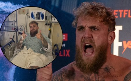 Çenesi kırılan Jake Paul'dan açıklama! '7 gün boyunca sıvı tüketmem gerekiyor'