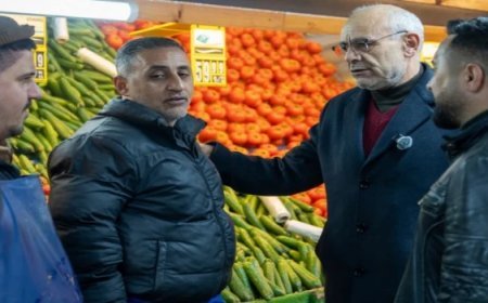 HÜSEYİN BAHAR: “ESNAFIN SÖZÜ BİZİM YOL HARİTAMIZDIR”