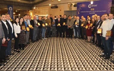 ÇOSB’DE 27 PERSONELE KIDEM ONURU